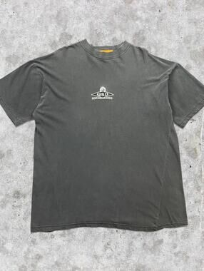 90's Quiksilver Salt Water Denim Embroidered Graphic T-Shirt